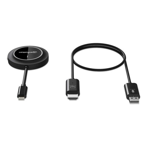 Bezprzewodowy transmiter obrazu USB-C do HDMI 1080p do 30m Manhattan