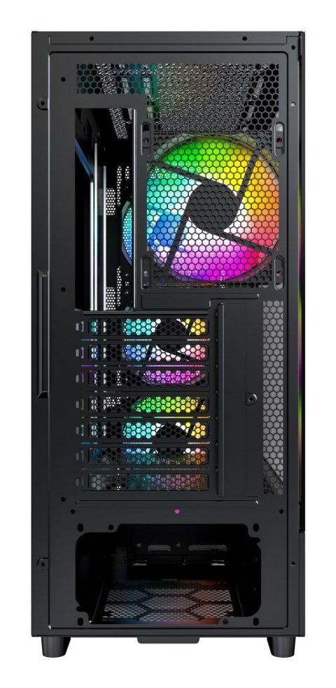 CASE MIDITOWER MATX W/O PSU/X5 (B) MONTECH Montech