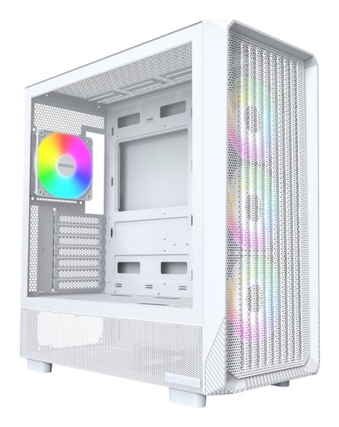 CASE MIDITOWER MATX W/O PSU/X5 (W) MONTECH Montech