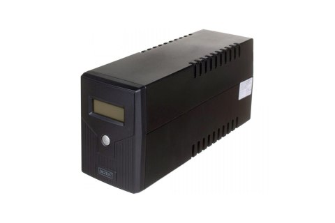 Digitus DN-170064-LCD zasilacz UPS Technologia line-interactive 0,8 kVA 480 W 2 x gniazdo sieciowe DIGITUS