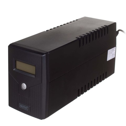Digitus DN-170064-LCD zasilacz UPS Technologia line-interactive 0,8 kVA 480 W 2 x gniazdo sieciowe DIGITUS