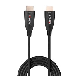 Kabel HDMI hybrydowy z fiber optic długości 20 metrów LINDY