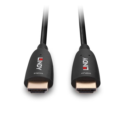 Kabel HDMI hybrydowy z fiber optic długości 20 metrów LINDY