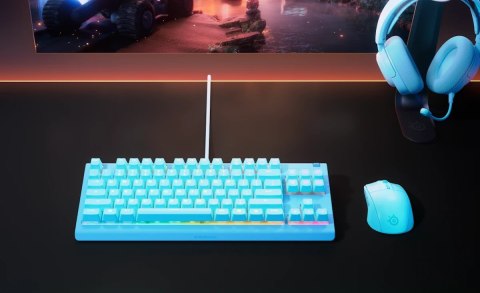 Klawiatura SteelSeries Apex 3 TKL US, aqua SteelSeries