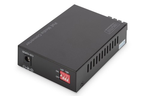 Konwerter mediów Gigabit PoE, RJ45 / SC, MM, PSE DIGITUS