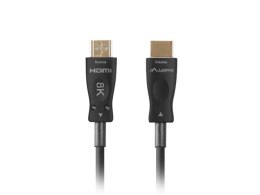 LANBERG KABEL HDMI LANBERG KABEL HDMI M/M V2.1 10M OPTYCZNY AOC CZARNY CA-HDMI-30FB-0100-BK Lanberg