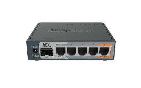 Mikrotik hEX S ruter Gigabit Ethernet Czarny MikroTik