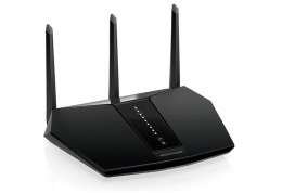NETGEAR Nighthawk AX/5-Stream AX2400 WiFi 6 Router (RAX30) router bezprzewodowy Gigabit Ethernet Dual-band (2.4 GHz/5 GHz) Czarn NETGEAR