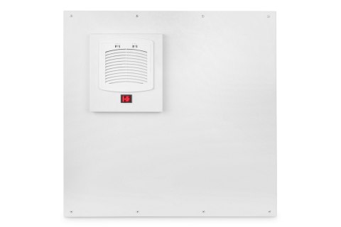 Obudowa komp. drzwi szkl., wentylator, kółka RAL70 DIGITUS