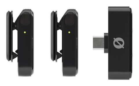 RODE Wireless Micro - 2-kanałowy cyfrowy system bezprzewodowy (USB-C, Czarny) RODE