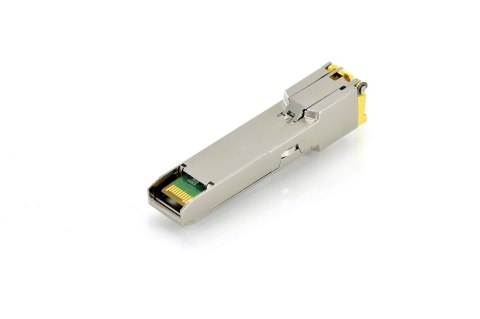 SFP+ 10G Copper Transceiver, up to 100msupports 10G, 5G, 2.5G, 1G Base-T standard DIGITUS