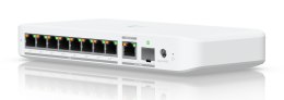 Switch Ubiquiti UniFi 9p PoE ( PoE++: 8;) Managed Multigigabit/10G (USW-Flex-2.5G-8-PoE-EU) UBIQUITI