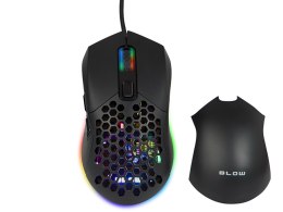 Mysz optyczna blow adrenaline replicant czarna przewodowa Blow