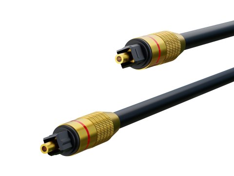 Przyłącze optyczne toslink 6mm 5,0m digital Blow