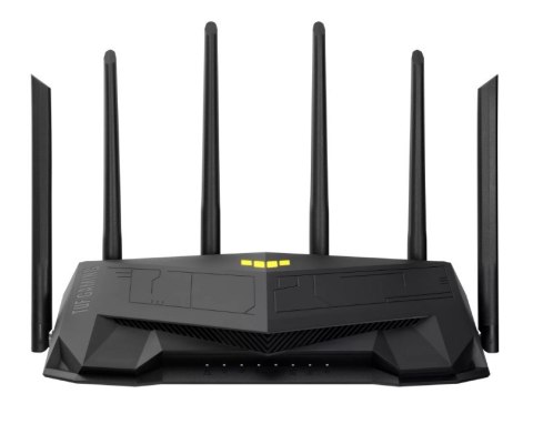 ASUS TUF Gaming AX6000 (TUF-AX6000) router bezprzewodowy Gigabit Ethernet Dual-band (2.4 GHz/5 GHz) Czarny ASUS