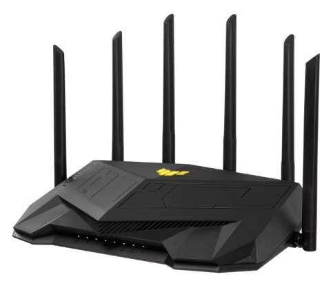 ASUS TUF Gaming AX6000 (TUF-AX6000) router bezprzewodowy Gigabit Ethernet Dual-band (2.4 GHz/5 GHz) Czarny ASUS