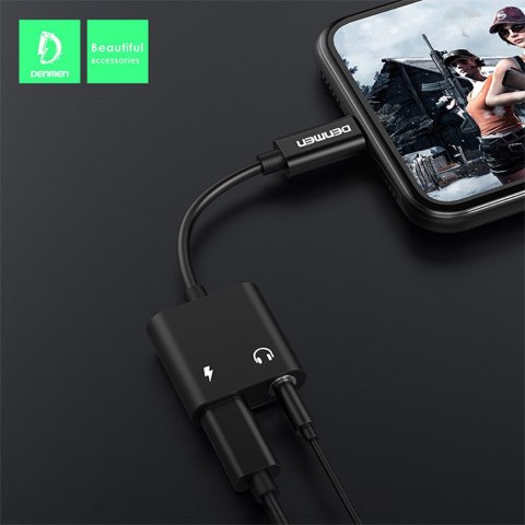 Adapter przejściówka USB typu C -> Jack + USB typu C (ładowanie) LP