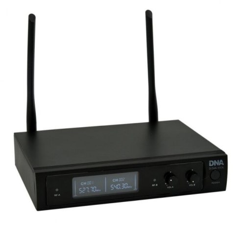 DNA DJ DUAL VOCAL - Wokalowy mikrofon bezprzewodowy DNA PROFESSIONAL