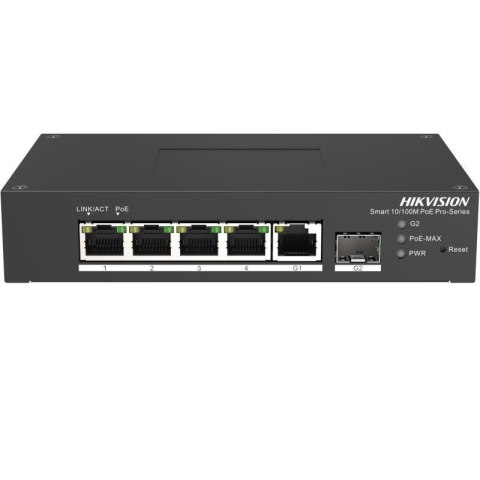 Hikvision DS-3T1306P-SI/HS 4 Port Fast Ethernet Smart Harsh POE Switch Hikvision
