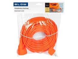 Hlavní prodlužovací kabel PR-160 1-zásuvkový bez uzemnění 50m oranžový 2x1,5mm