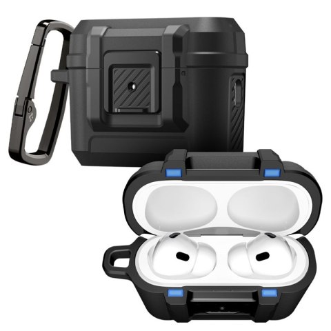 Spigen Lock Fit - Pancerne etui do Apple AirPods Pro 3 (Matte Black) Spigen