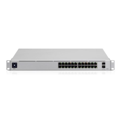 Switch Ubiquiti UniFi USW-PRO-24 Zarządzany L2/L3 Gigabit Ethernet (10/100/1000) Srebrny UBIQUITI