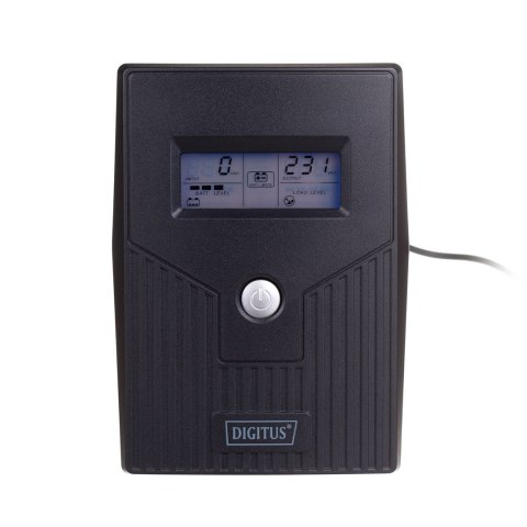 Zasilacz awaryjny UPS DIGITUS DN-170063-LCD (Desktop; 600VA) DIGITUS