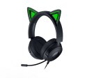 Zestaw słuchawkowy Razer Gaming Kraken Kitty V3 X Przewodowe Nauszne Mikrofon Czarny RAZER