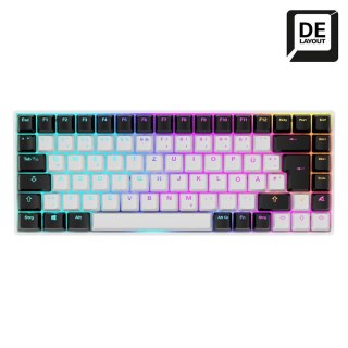 Klawiatura gamingowa Sharkoon SKILLER SGK50 S3 USB QWERTZ Niemiecki Biała Sharkoon