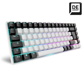 Klawiatura gamingowa Sharkoon SKILLER SGK50 S3 USB QWERTZ Niemiecki Biała Sharkoon
