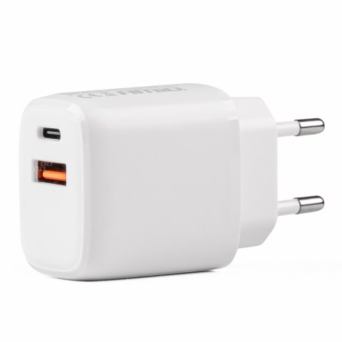 Ładowarka sieciowa pro-09 usb + usb-c 20w quick charge 230v amio-02935 AMiO
