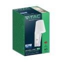 Oprawa LED V-TAC 2W COB CREE kinkiet biały hotel łóżko USB+USB C klosz VT-80062-W 3000K 60lm