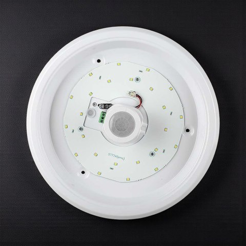 Plafon LED V-TAC CREE CHIP 12W czujnik ruchu VT-13 4000K 900lm 6 lat gwarancji