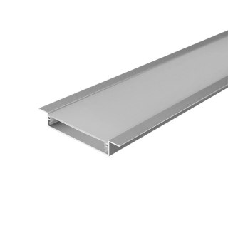 Profil aluminiowy anodowany wpuszczany V-TAC 2mb klosz mleczny 2000x49,8x9.8mm VT-71004 5 lata gwarancji