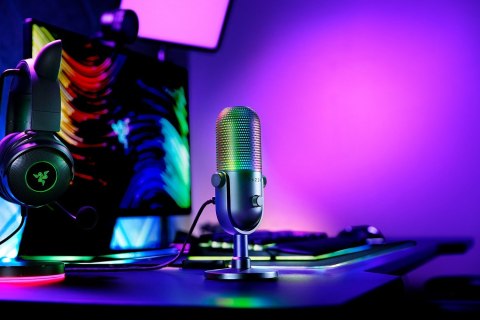 Razer Seiren V3 Chroma Czarny Mikrofon tabletowy RAZER