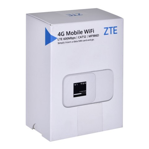 Router ZTE MF986D 4G UFI LTE CAT12/13 1x USB Type C, 1x SIM socket 2x TS-9 ZTE Poland
