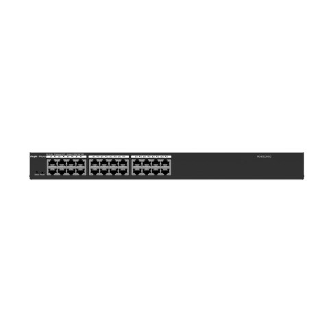 Ruijie Networks RG-ES224GC-V2 łącza sieciowe Zarządzany Gigabit Ethernet (10/100/1000) Czarny Ruijie