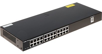 Ruijie Networks RG-ES224GC-V2 łącza sieciowe Zarządzany Gigabit Ethernet (10/100/1000) Czarny Ruijie