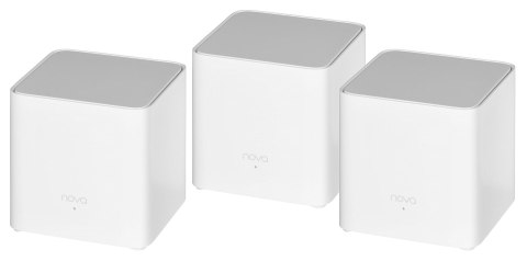 Tenda EX3-3 siatkowy system wi-fi Dual-band (2.4 GHz/5 GHz) Wi-Fi 6 (802.11ax) Biały 1 Wewnętrzne Tenda