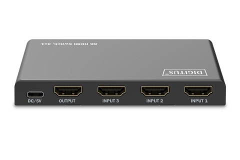 Digitus Przełącznik 8K HDMI, 3 x 1 DIGITUS