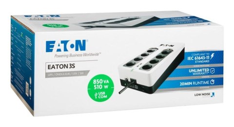 Eaton-zasilacz awaryjny 3S 850 DIN EATON