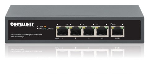 INTELLINET SWITCH GIGABIT 5X POE PASSTHROUGH ZASIL Intellinet
