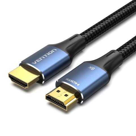 Kabel HDMI Vention 8K Ultra HD 48Gbps w oplocie 2m Vention