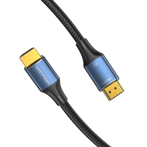 Kabel HDMI Vention 8K Ultra HD 48Gbps w oplocie 3m Vention