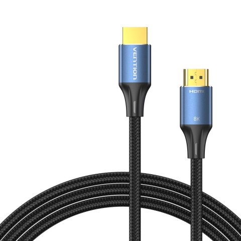 Kabel HDMI Vention 8K Ultra HD 48Gbps w oplocie 3m Vention