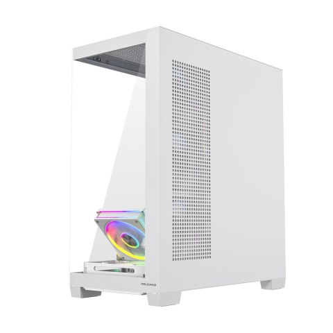 MODECOM OBUDOWA VOLCANO STELLAR PLUS ARGB MIDI 5F WHITE MODECOM