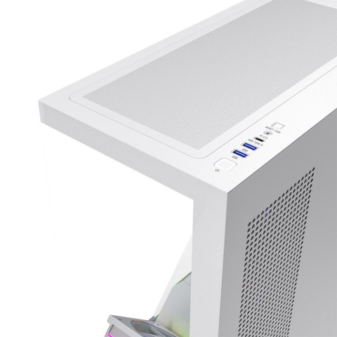 MODECOM OBUDOWA VOLCANO STELLAR PLUS ARGB MIDI 5F WHITE MODECOM