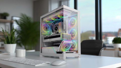 MODECOM OBUDOWA VOLCANO STELLAR PLUS MIDI BIAŁA MODECOM