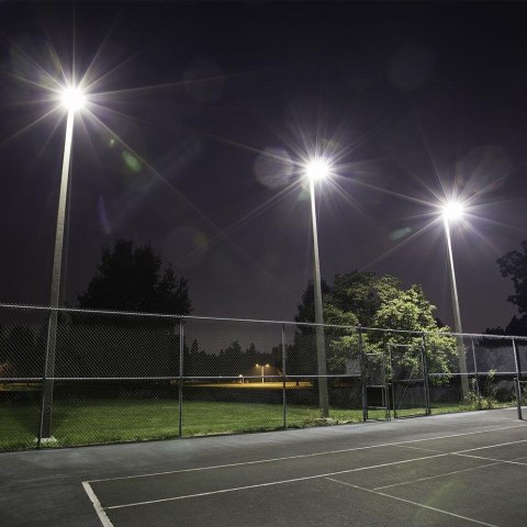 Projektor LED V-TAC CREE CHIP 300W 135lm/W czarna obudowa przewód 1m IP65 VT-44003 6500K 40500lm 6 lat gwarancji