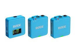 RODE Wireless GO III Blue - system mikrofonów bezprzewodowych (niebieski) RODE